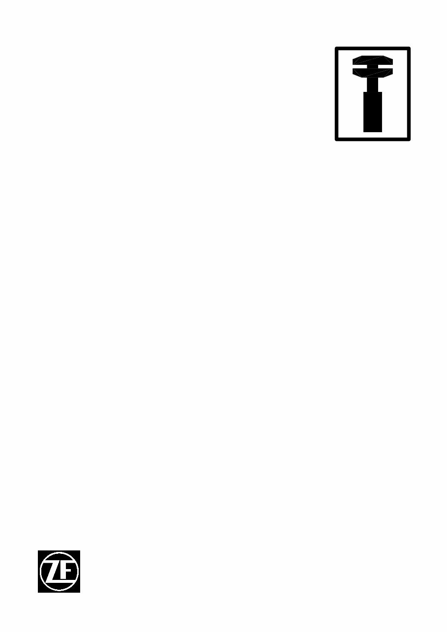 ZF Tractor Transmission ECCOM 1.5 Workshop Manual preview img 1