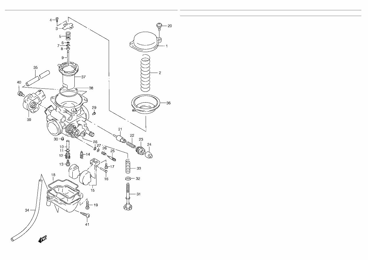 SUZUKI GZ125 AP131 Replacement Parts Manual 1998-2000 preview img 10