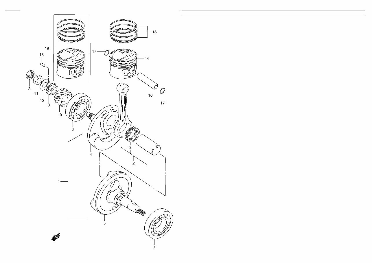 SUZUKI GZ125 AP131 Replacement Parts Manual 1998-2000 preview img 5