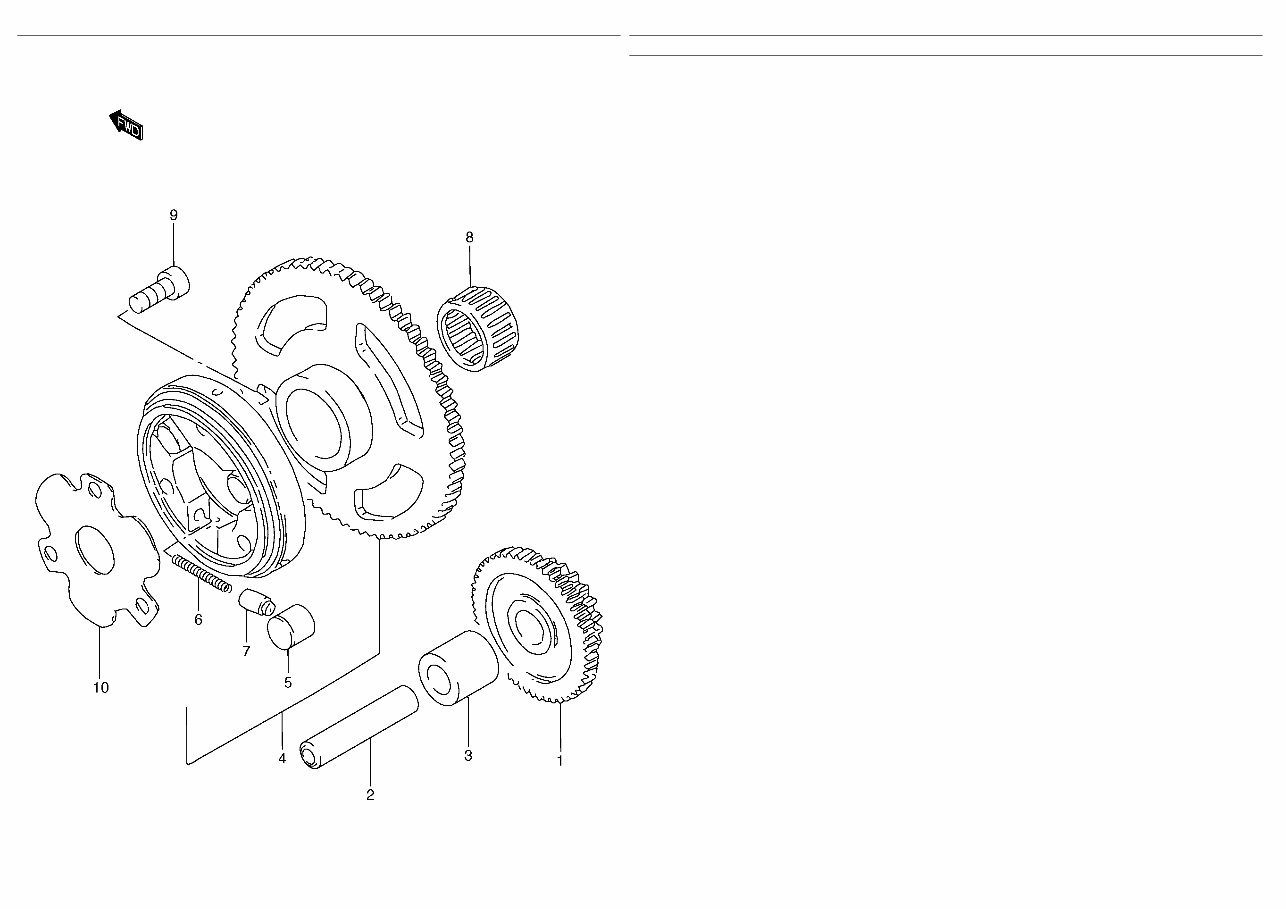 SUZUKI GZ125 AP131 Replacement Parts Manual 1998-2000 preview img 6
