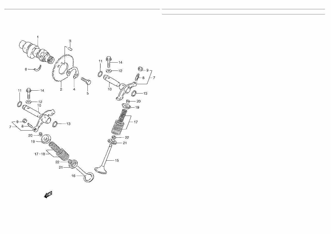 SUZUKI GZ125 AP131 Replacement Parts Manual 1998-2000 preview img 7