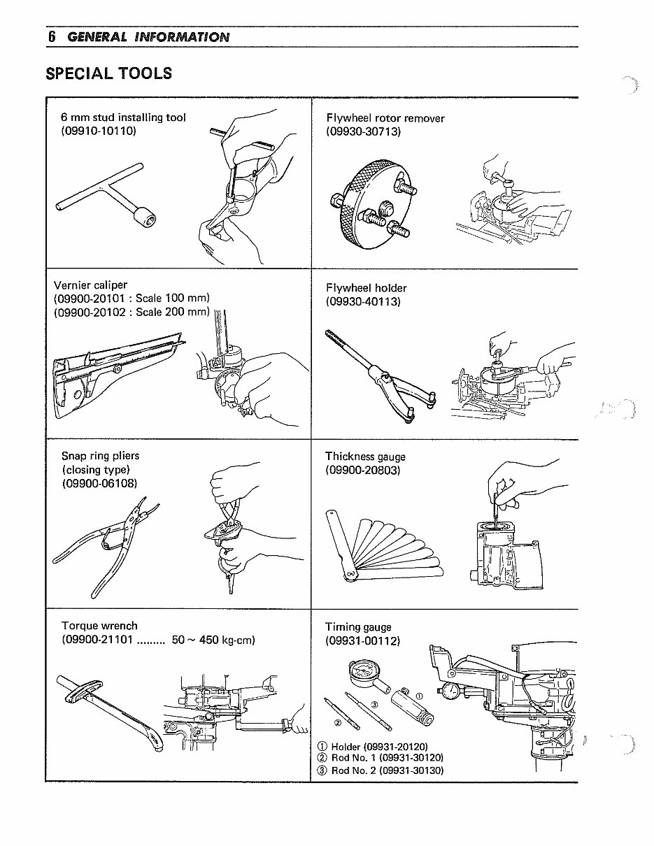 1982-1992 Suzuki DT2 2-Stroke Outboard Repair Manual preview img 5