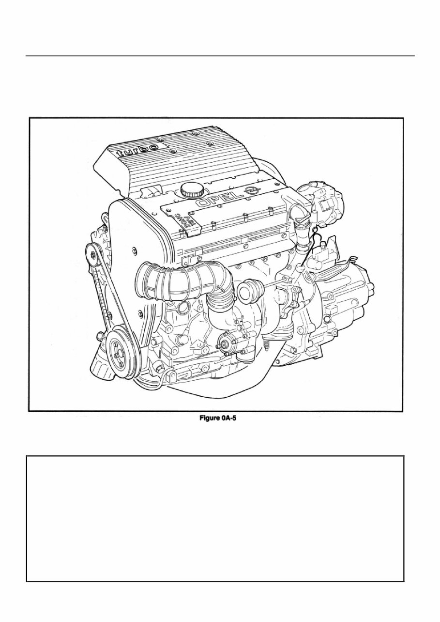 Opel C20LET 2.0L Engine Service & Repair Manual preview img 3