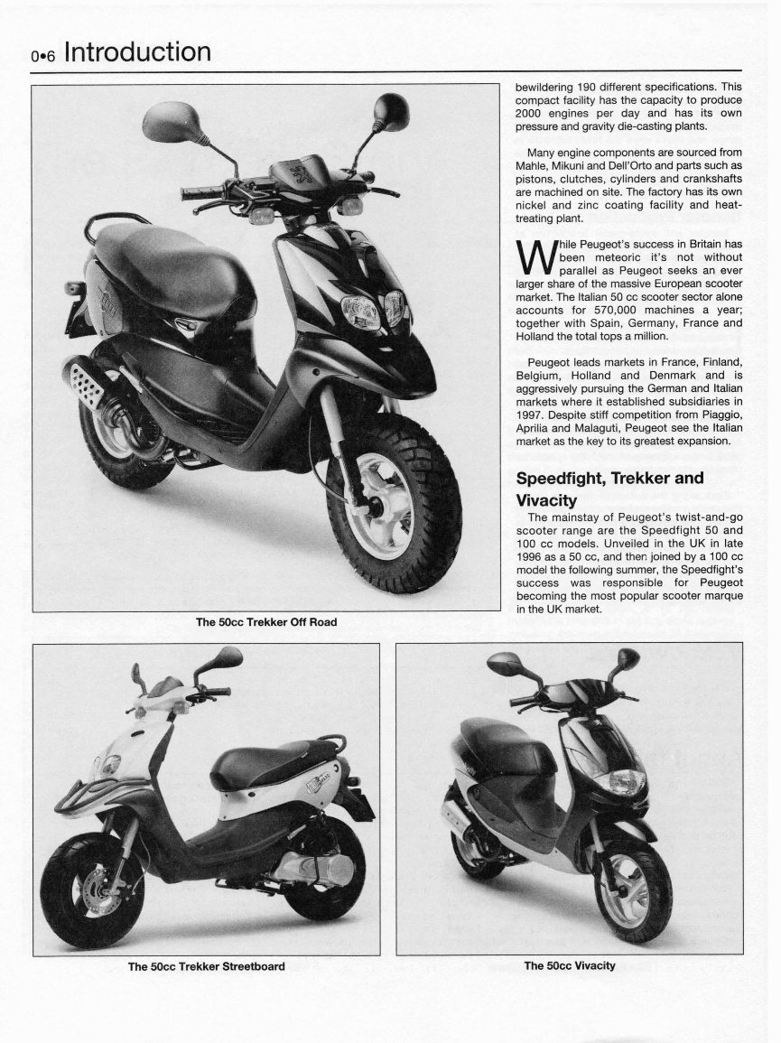 1999-2005 Peugeot Vivacity 50cc 100cc Service & Repair Manual preview img 5