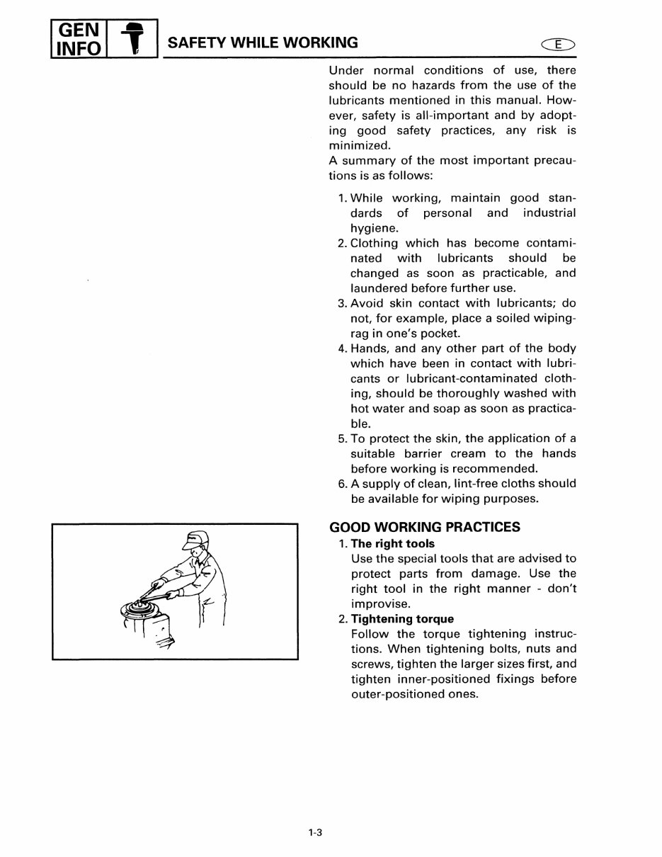 2001 Yamaha C70 TLRZ Outboard service repair maintenance manual. Factory preview img 10