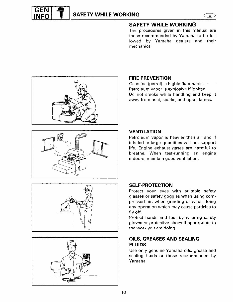 2001 Yamaha C70 TLRZ Outboard service repair maintenance manual. Factory preview img 9