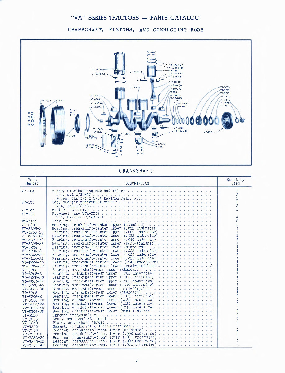JI Case VA Series VAC VAH VAO Tractor Parts Catalog Manual - preview img 9