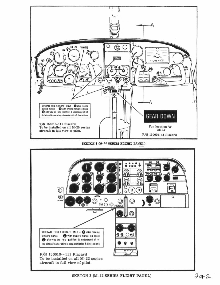 Mooney M20B Service Manual & Parts Catalog & Owner -3- Manuals - preview img 2