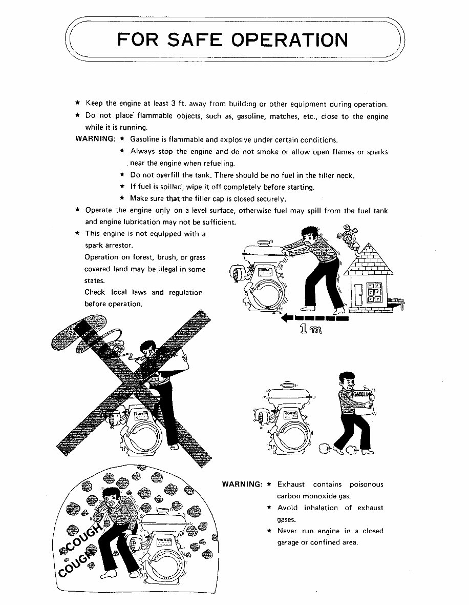 Honda G150 G200 Horizontal Shaft Engine Repair Manual preview img 2
