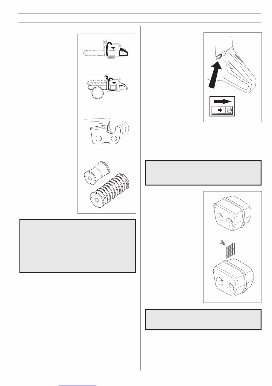 Husqvarna Chain Saw 254XP / 257 / 262XP Operators Manual preview img 7