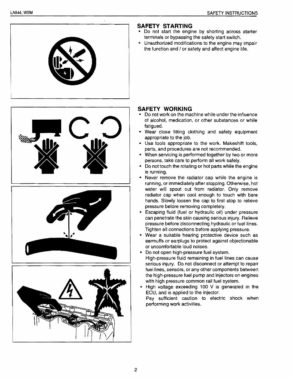 Kubota LA844 Front End Loader OEM Service & Repair Manual preview img 2