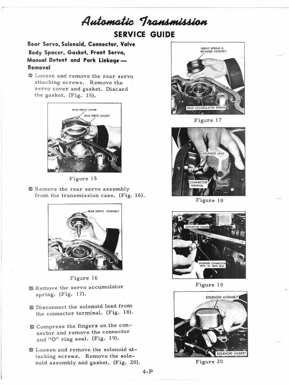 Turbo 400 Transmission Hydramatic Turbine 400 Service Manual preview img 4