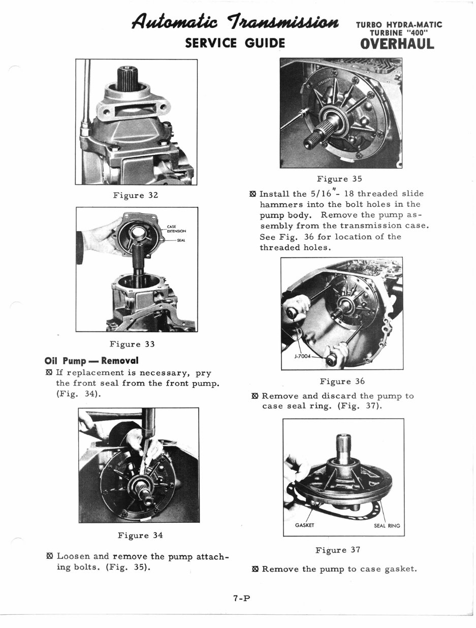 Turbo 400 Transmission Hydramatic Turbine 400 Service Manual preview img 7