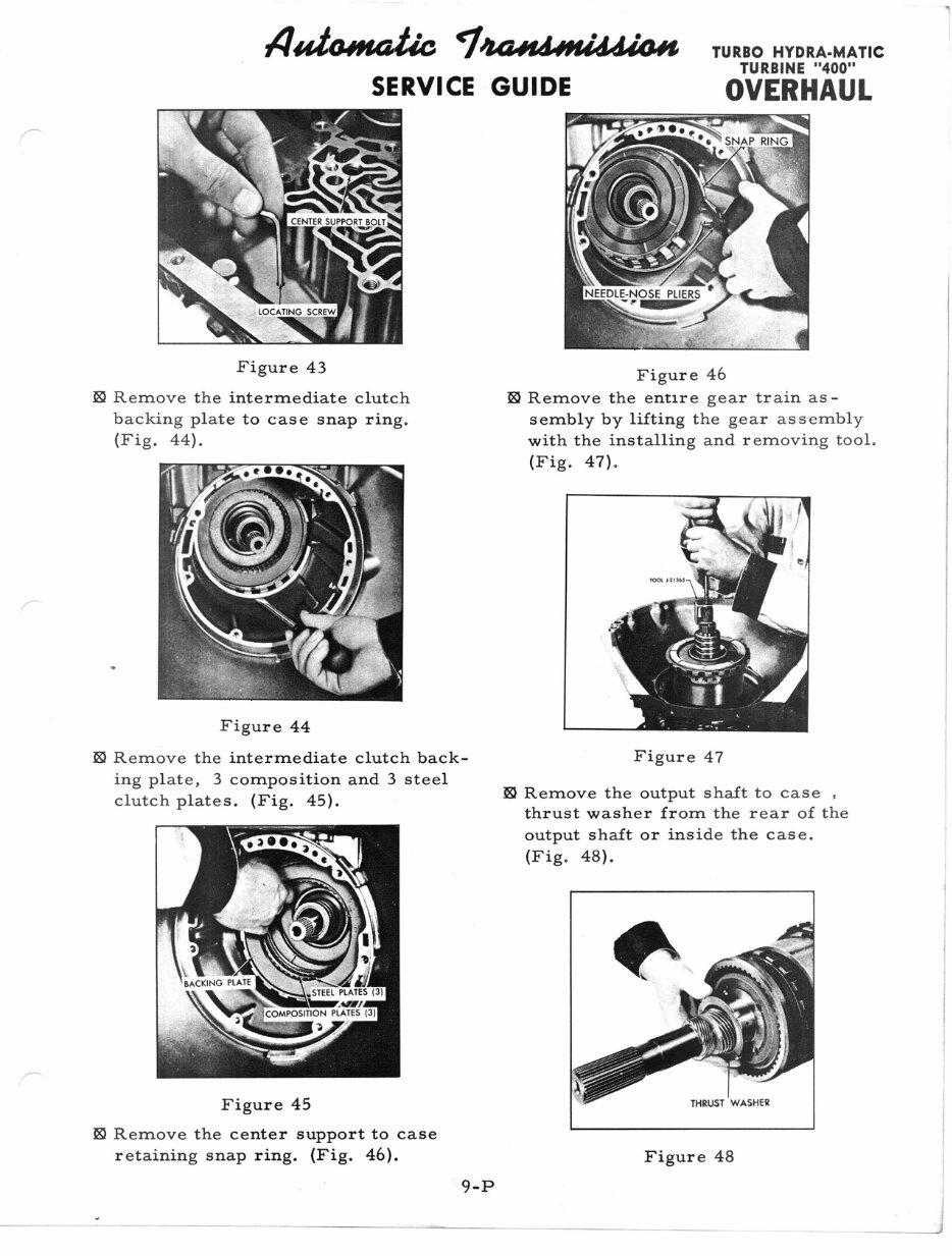 Turbo 400 Transmission Hydramatic Turbine 400 Service Manual preview img 9