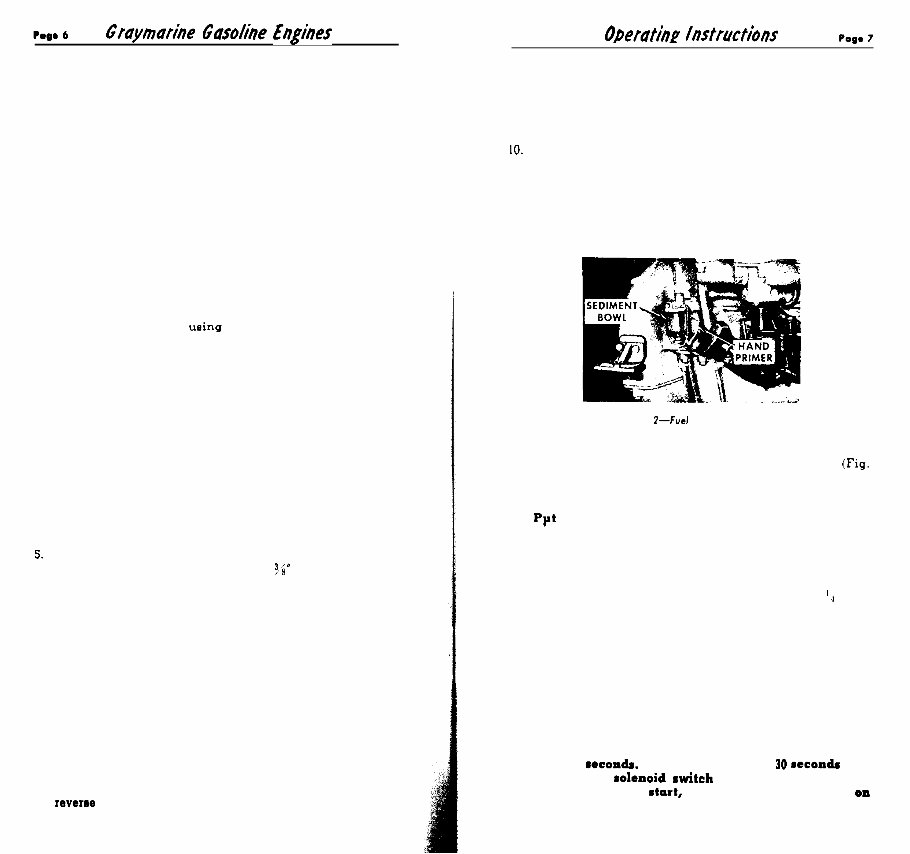 gray marine vintage chris craft engine manuals 4 & 6 cyl preview img 6