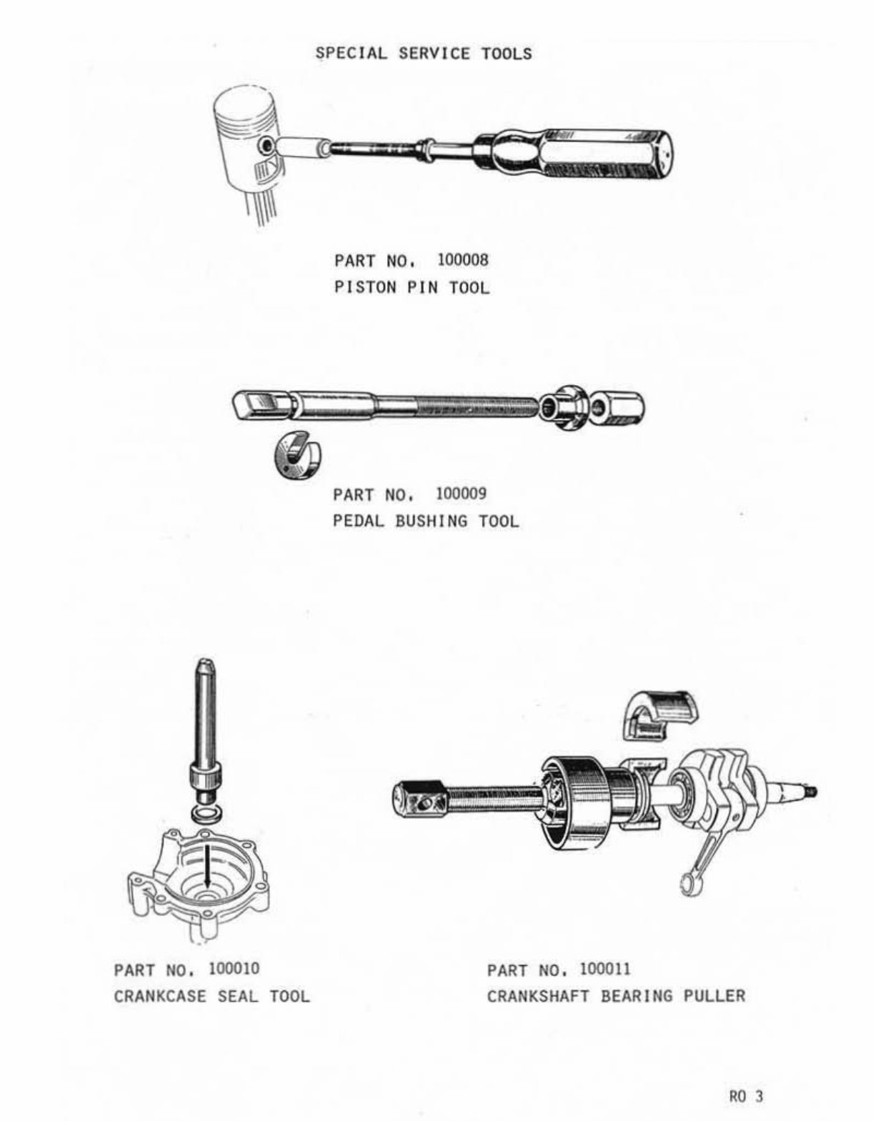 Motobecane Moped Model 40, 50, 50V and 7 Service Repair Workshop Manual - * preview img 6
