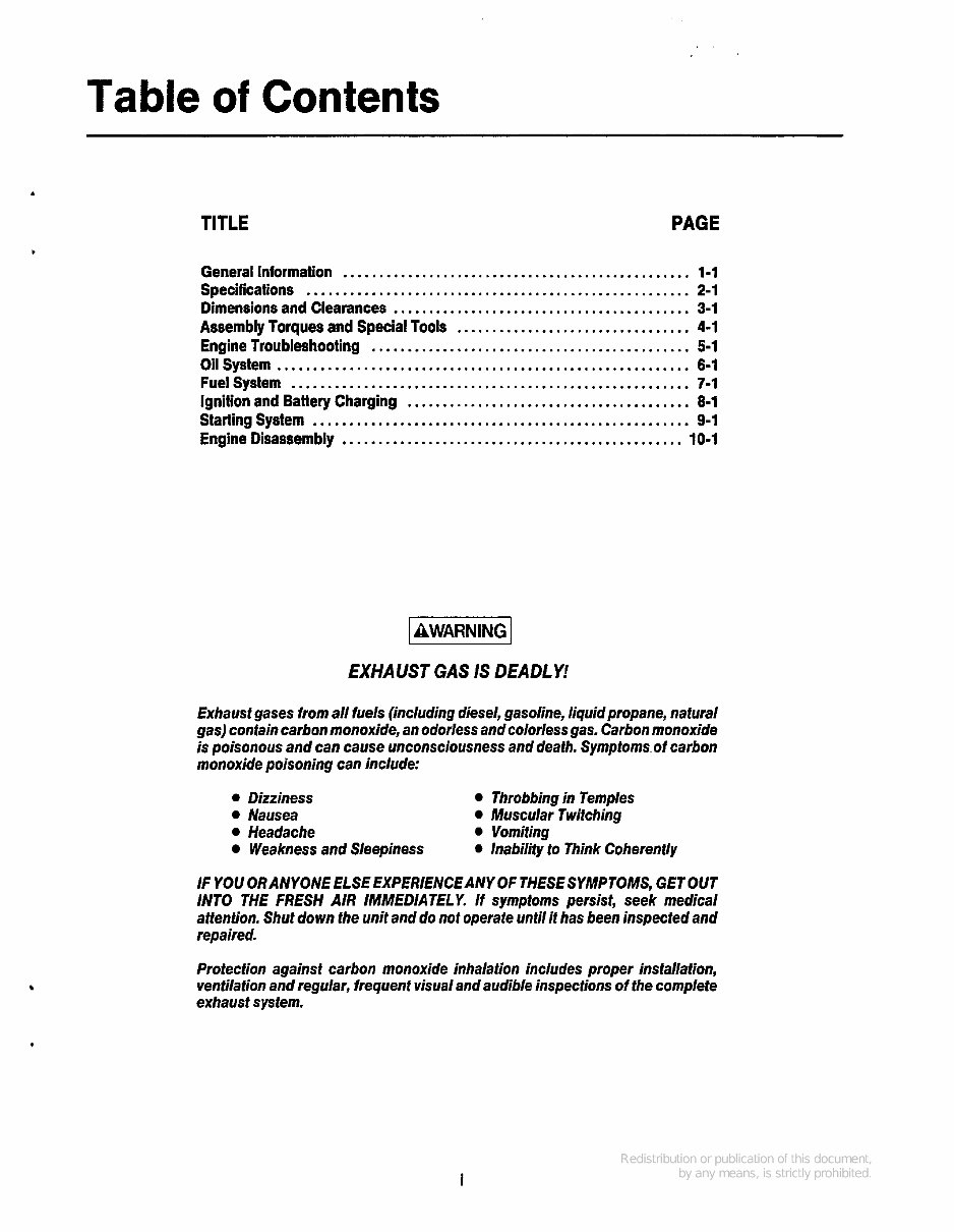 CUMMINS ONAN B43G B48G Series Engine Workshop Manual preview img 3