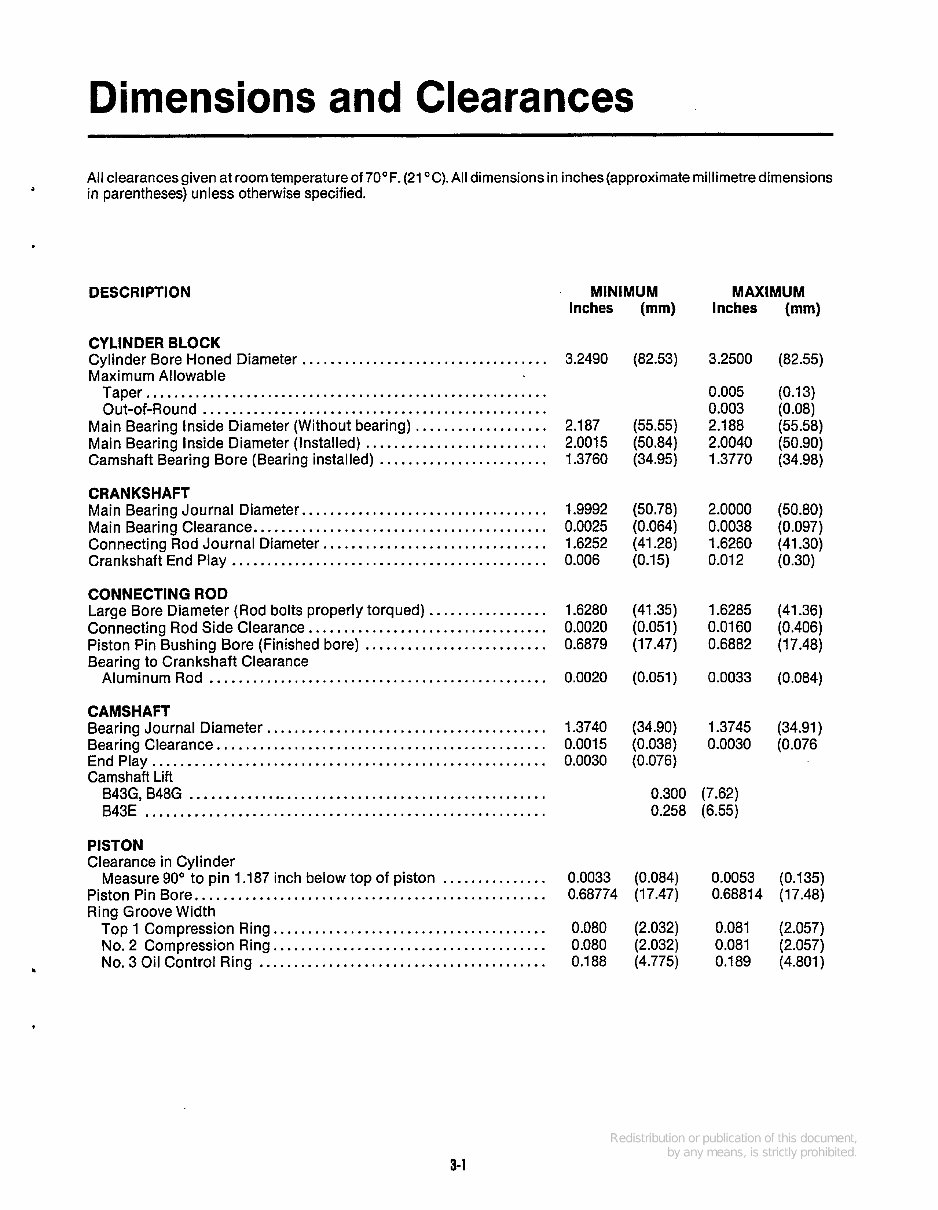 CUMMINS ONAN B43G B48G Series Engine Workshop Manual preview img 9