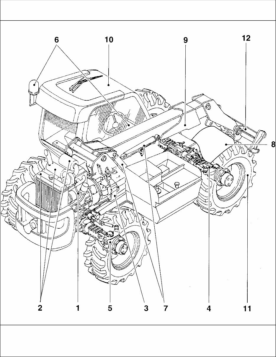 New Holland LM430 Telehandler Parts List Catalog preview img 10