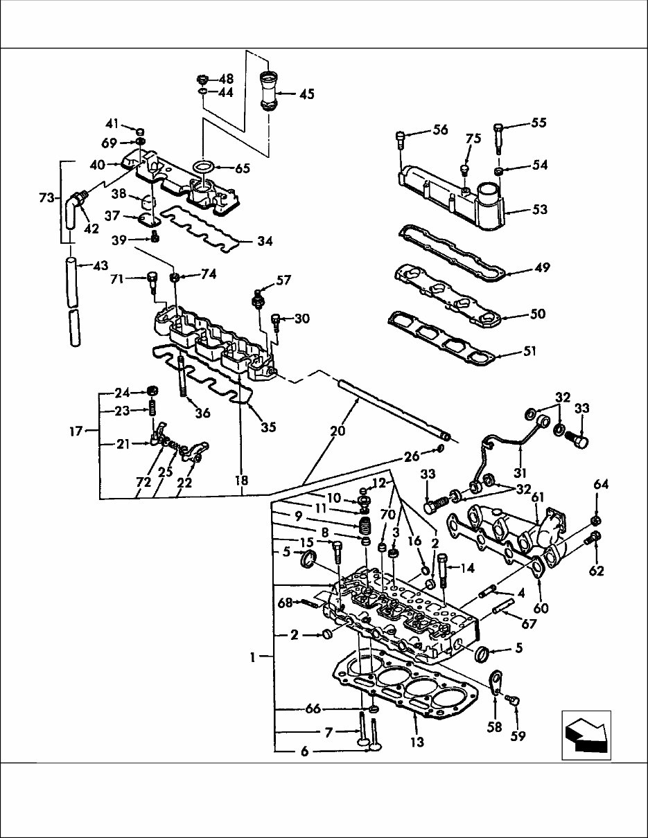 NEW HOLLand TC45 4 CYLINDER COMPACT Tractor MASTER ILLUSTRATED Parts LIST Manual BOOK preview img 10