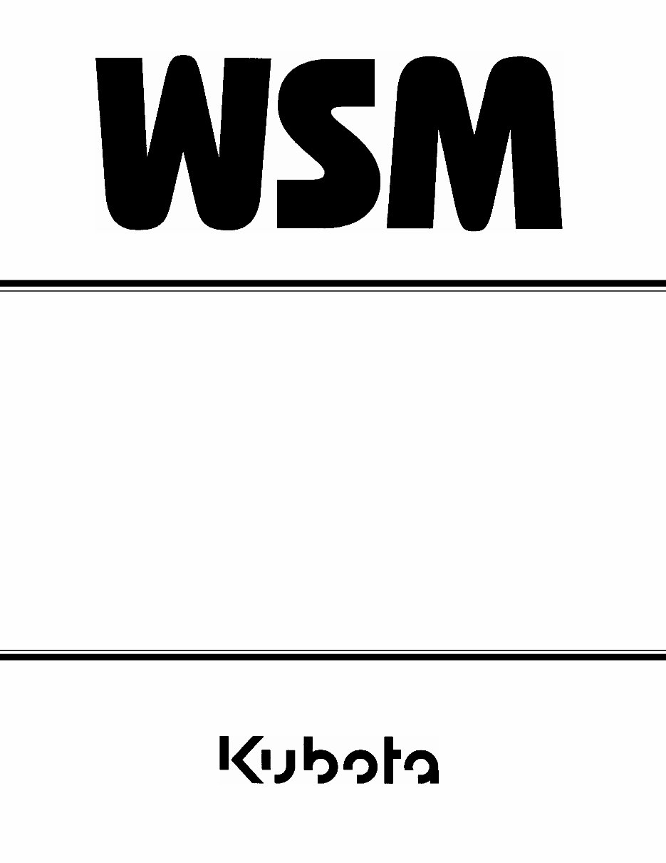 Kubota KX101 Mini Excavator Illustrated Parts Book Manual