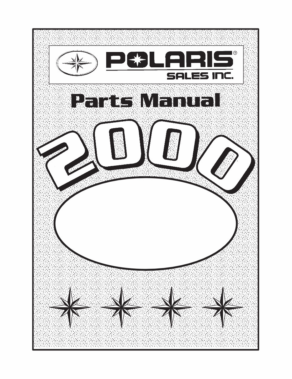 2000 Polaris Trail Blazer 250 Parts Manual preview img 1