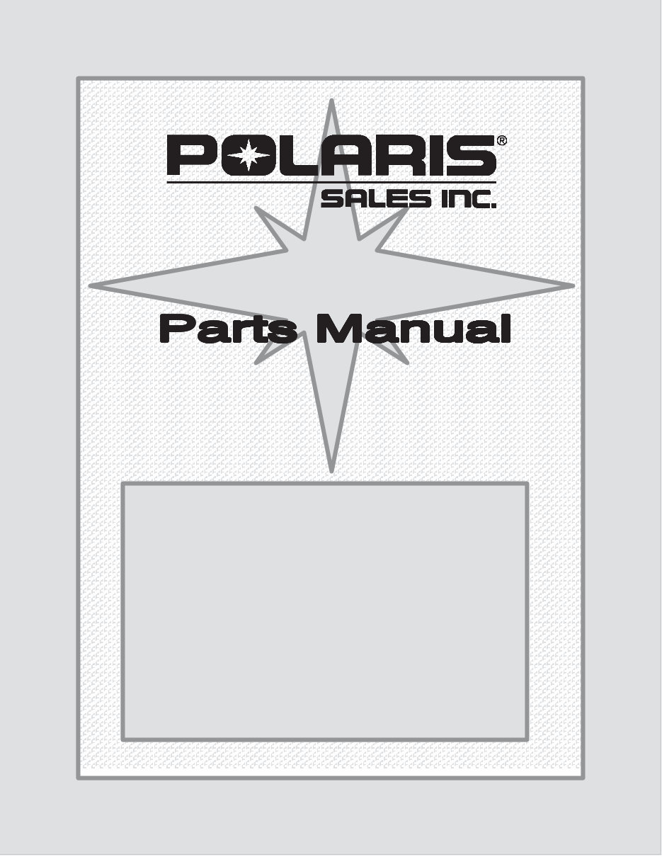 1999 Polaris Big Boss 500 6x6 Parts Manual preview img 1
