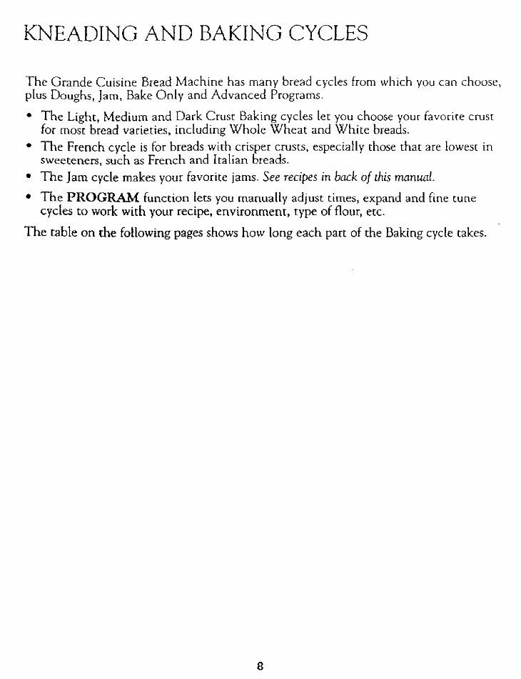 Williams Sonoma Breadmaker Parts Model WS0598 Instruction Manual Recipes preview img 10