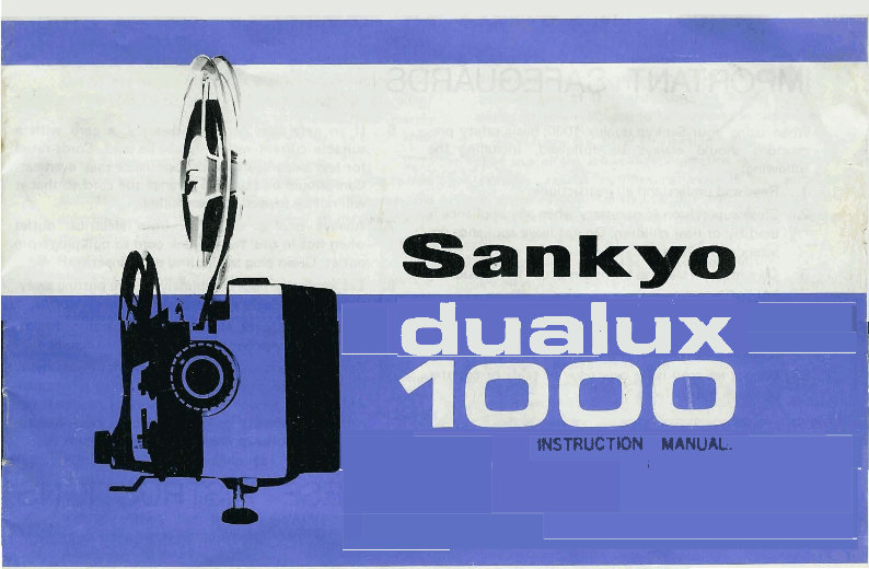 SANKYO DUALUX 1000 PROJECTOR preview img 1