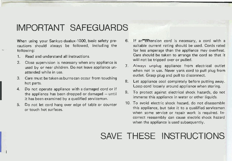 SANKYO DUALUX 1000 PROJECTOR preview img 2