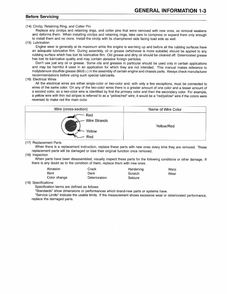 Kawasaki Vulcan 1500 VN1500 Drifter Service Manual 1999 2000 preview img 8