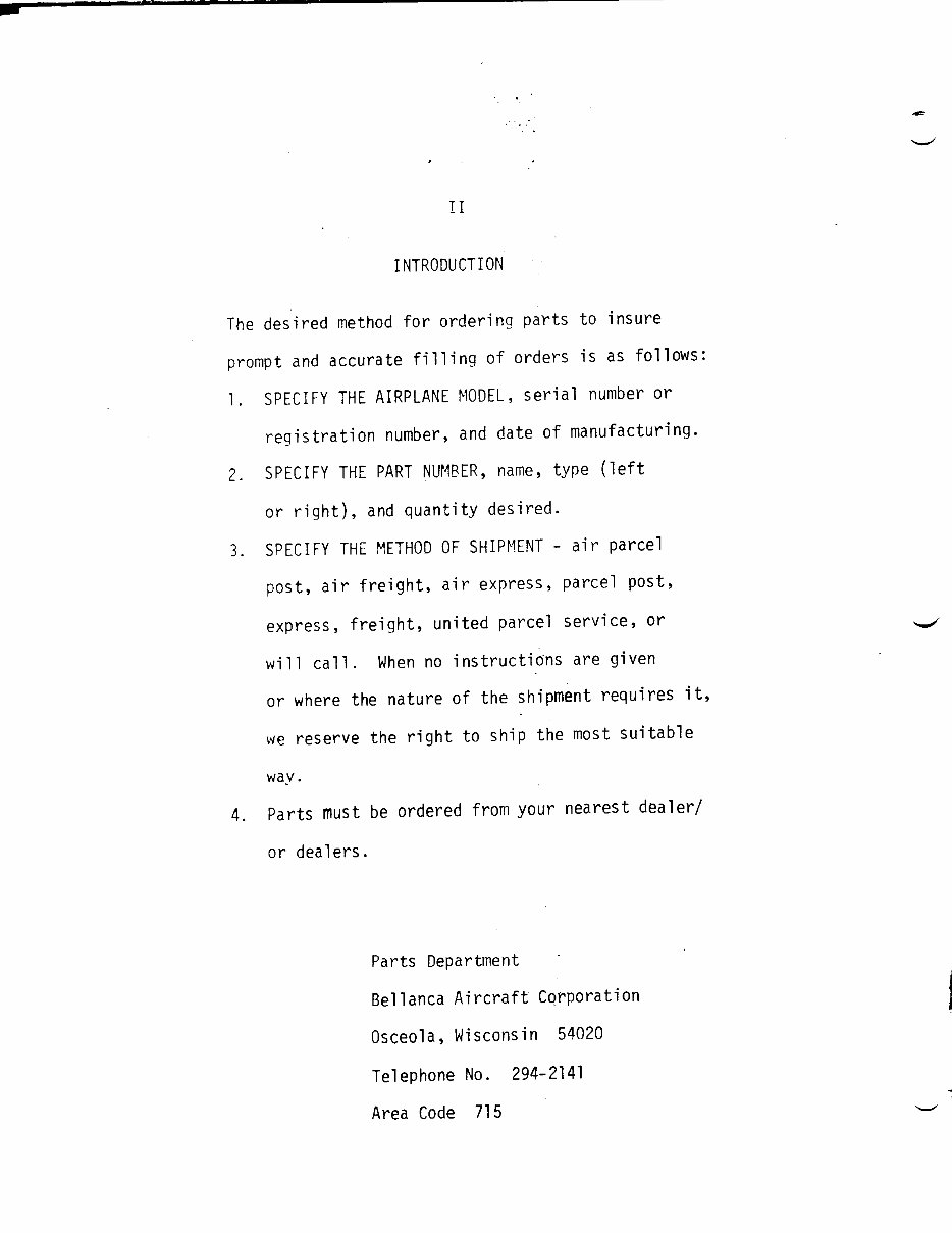 Bellanca Scout Aircraft IPC Parts Manual 8GCBC preview img 3