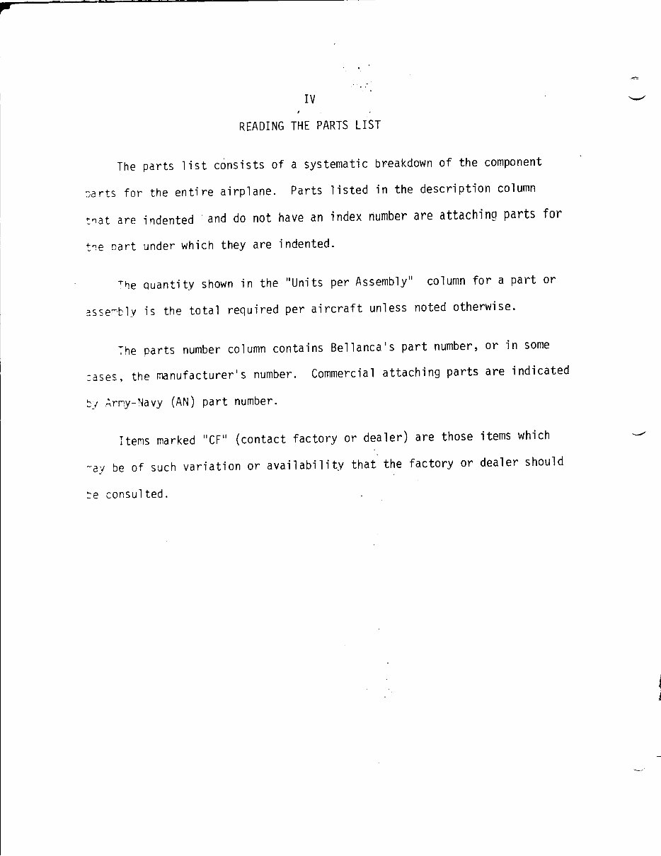 Bellanca Scout Aircraft IPC Parts Manual 8GCBC preview img 5