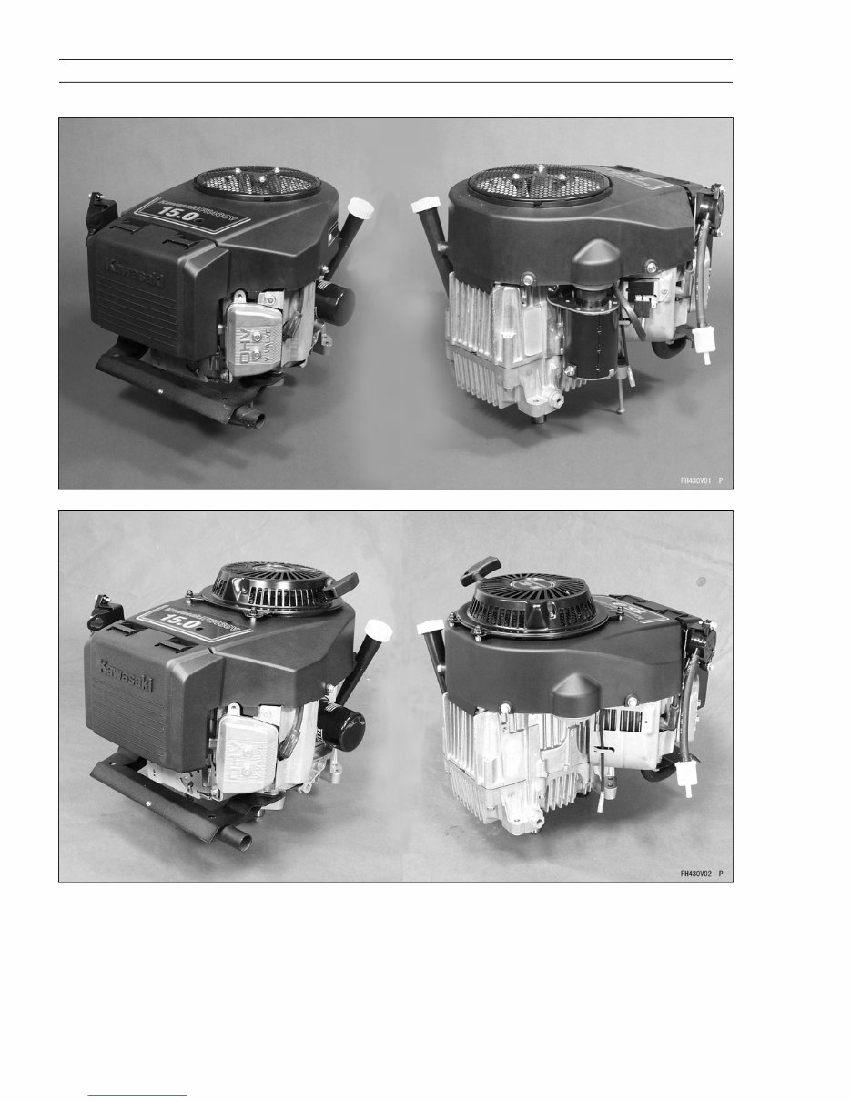 Kawasaki FH381V FH430V 4-Stroke Air Cooled V-Twin Gasoline Engine Workshop Service Repair Manual preview img 8