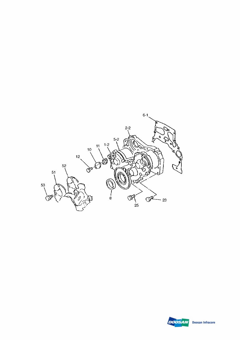 DAEWOO DOOSAN SOLAR 55 Mini Crawler Excavator Service Parts Catalogue Manual preview img 6
