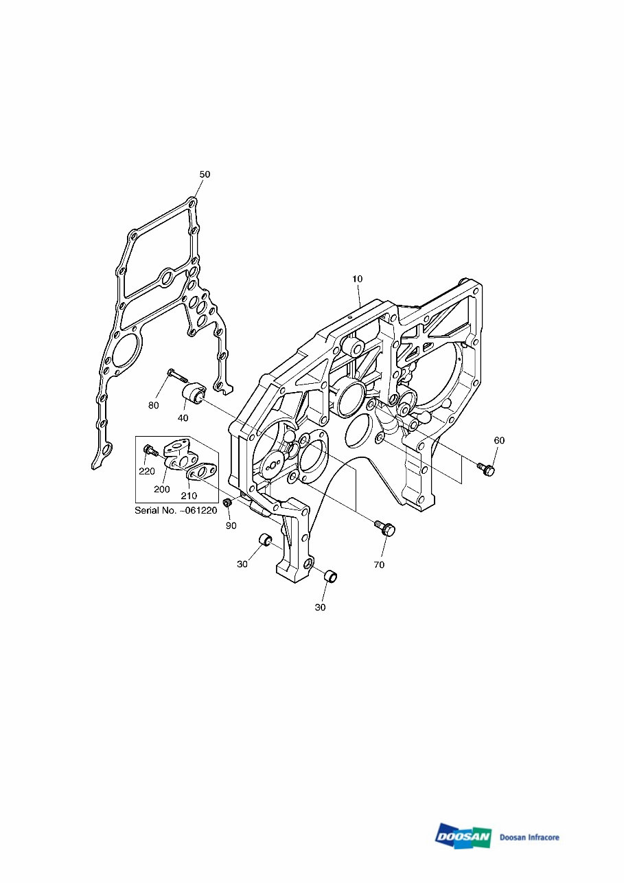 DAEWOO DOOSAN DX340LC Crawler Excavator Service Parts Catalogue Manual preview img 4