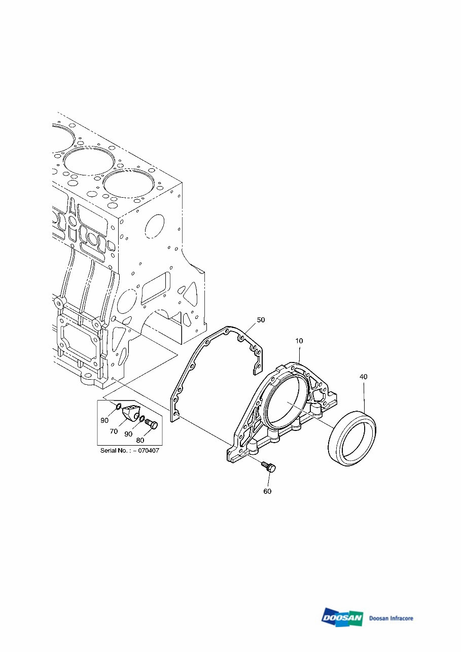 DAEWOO DOOSAN DX340LC Crawler Excavator Service Parts Catalogue Manual preview img 8