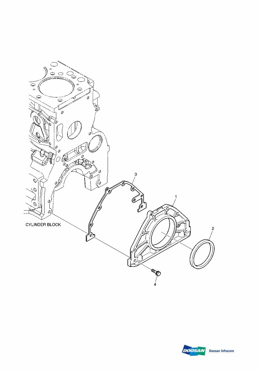 DAEWOO DOOSAN DL250-3 WHEELED Loader Service Parts Catalogue Manual preview img 7