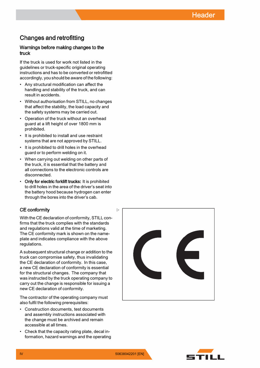 Still Electric Forklift Truck Type RX20-15, RX20-16, RX20-18, RX20-20: R6210, R6211, R6212, R6213, R6214, R6215, R6216, R6217 Op preview img 6