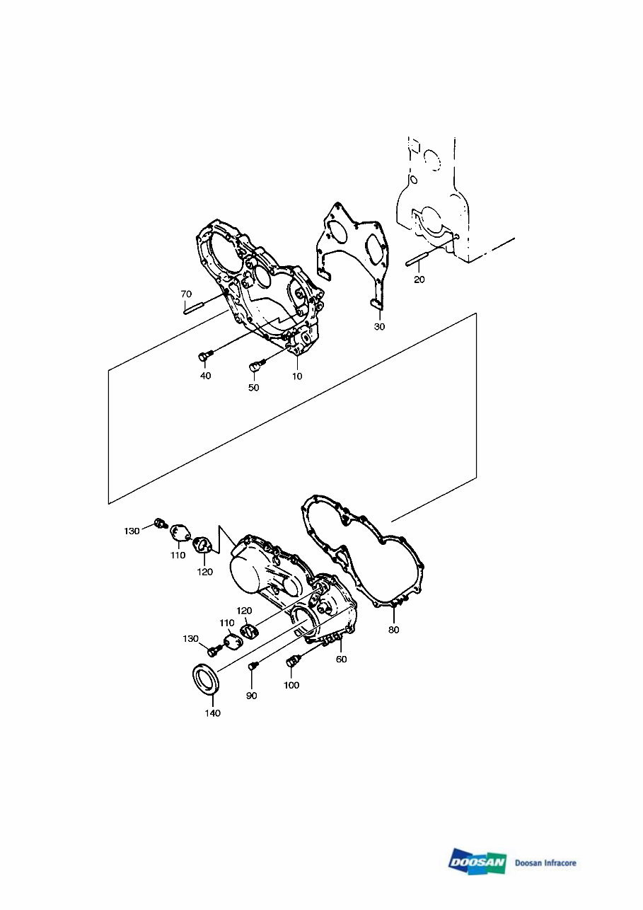 DAEWOO DOOSAN MEGA 200- Wheeled Loader Service Parts Catalogue Manual preview img 4