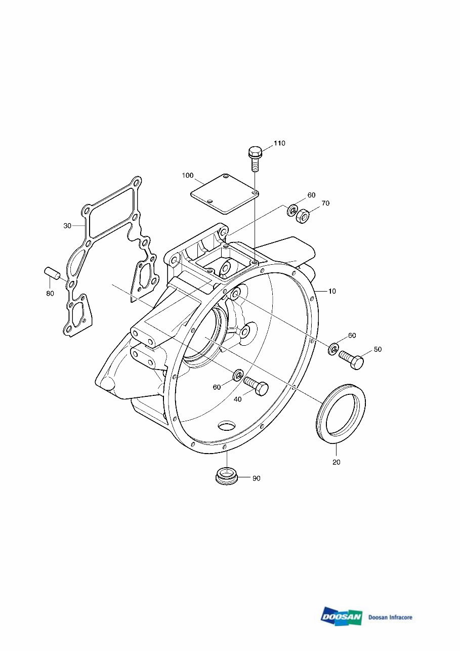 DAEWOO DOOSAN MEGA 200- Wheeled Loader Service Parts Catalogue Manual preview img 6