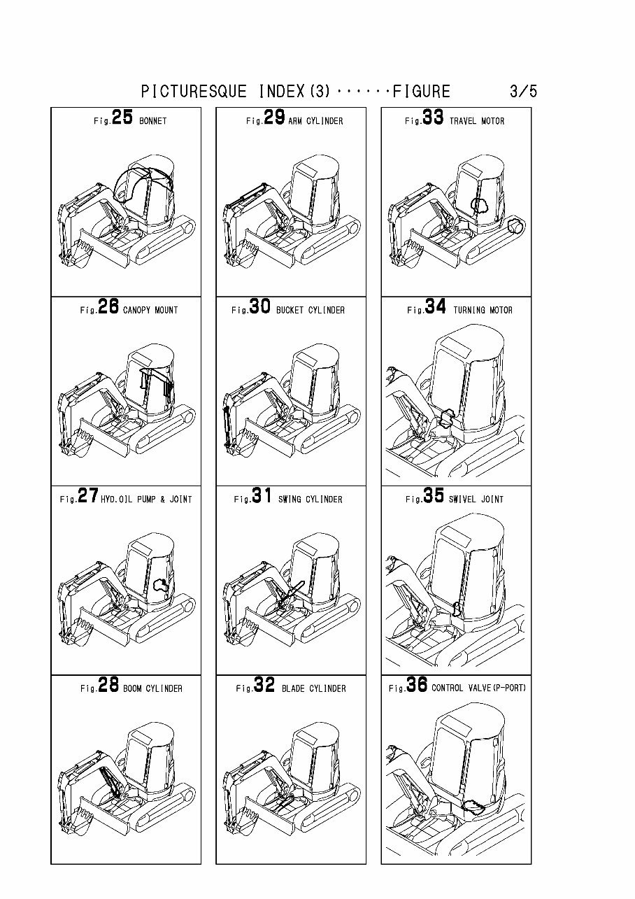 Yanmar Vio55 Crawler Backhoe Parts Catalog Manual preview img 8
