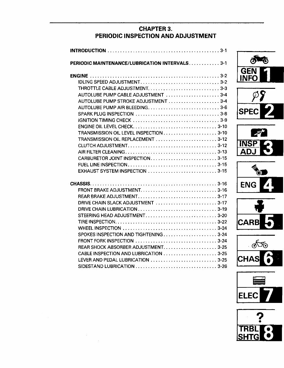 1990-2000 Yamaha RT100 Motorcycle Service & Repair Manual preview img 8