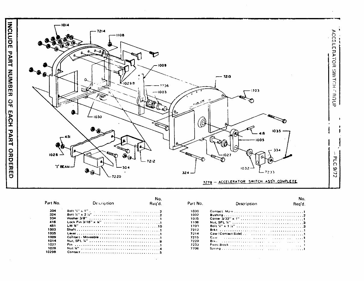 1970-1973 Club Car Caroche Electric Golf Carts Parts List Manual preview img 3