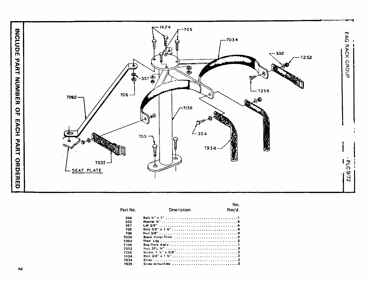 1970-1973 Club Car Caroche Electric Golf Carts Parts List Manual preview img 4