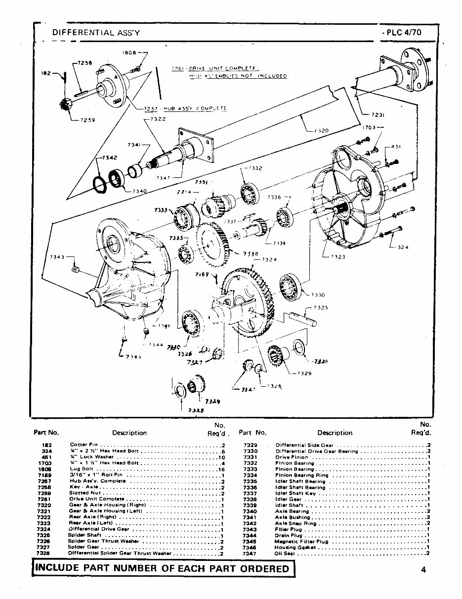 1970-1973 Club Car Caroche Electric Golf Carts Parts List Manual preview img 6