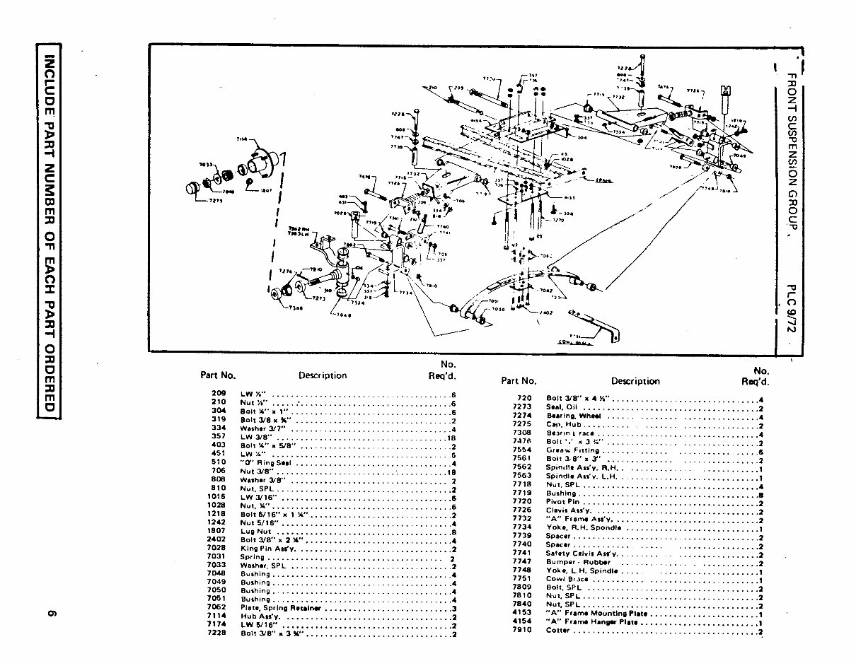 1970-1973 Club Car Caroche Electric Golf Carts Parts List Manual preview img 9