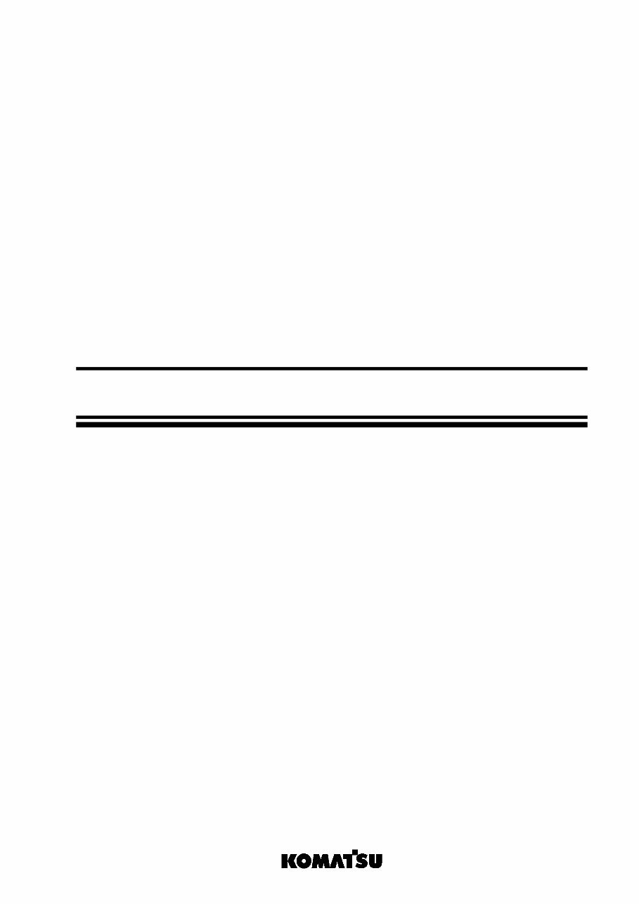 Komatsu D37EX-23, D37PX-23, D39EX-23, D39PX-23 Bulldozer Service Repair Manual INSTANT (SN: 80001 and up , 90001 and u preview img 3