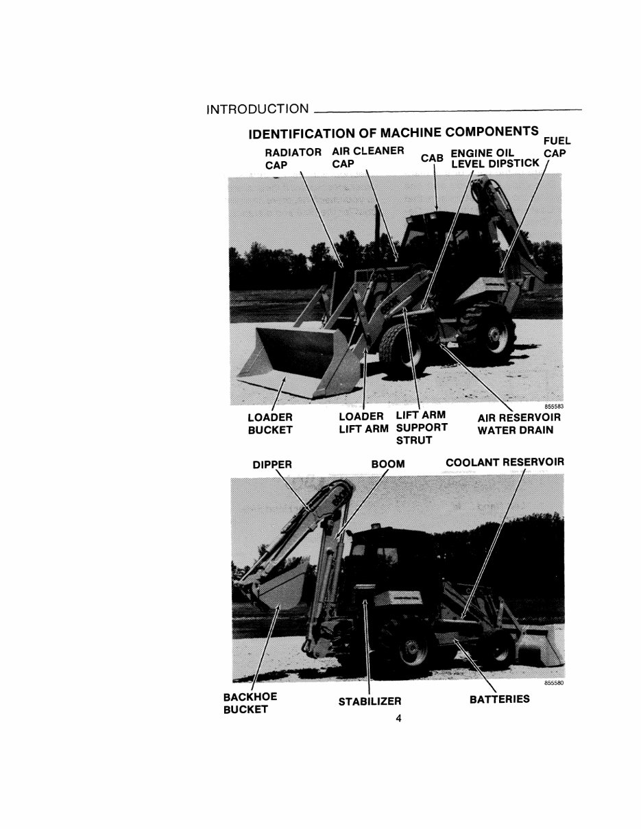 Case 680K Loader Backhoe Operators Owner Instruction Manual - IMPROVED - preview img 6