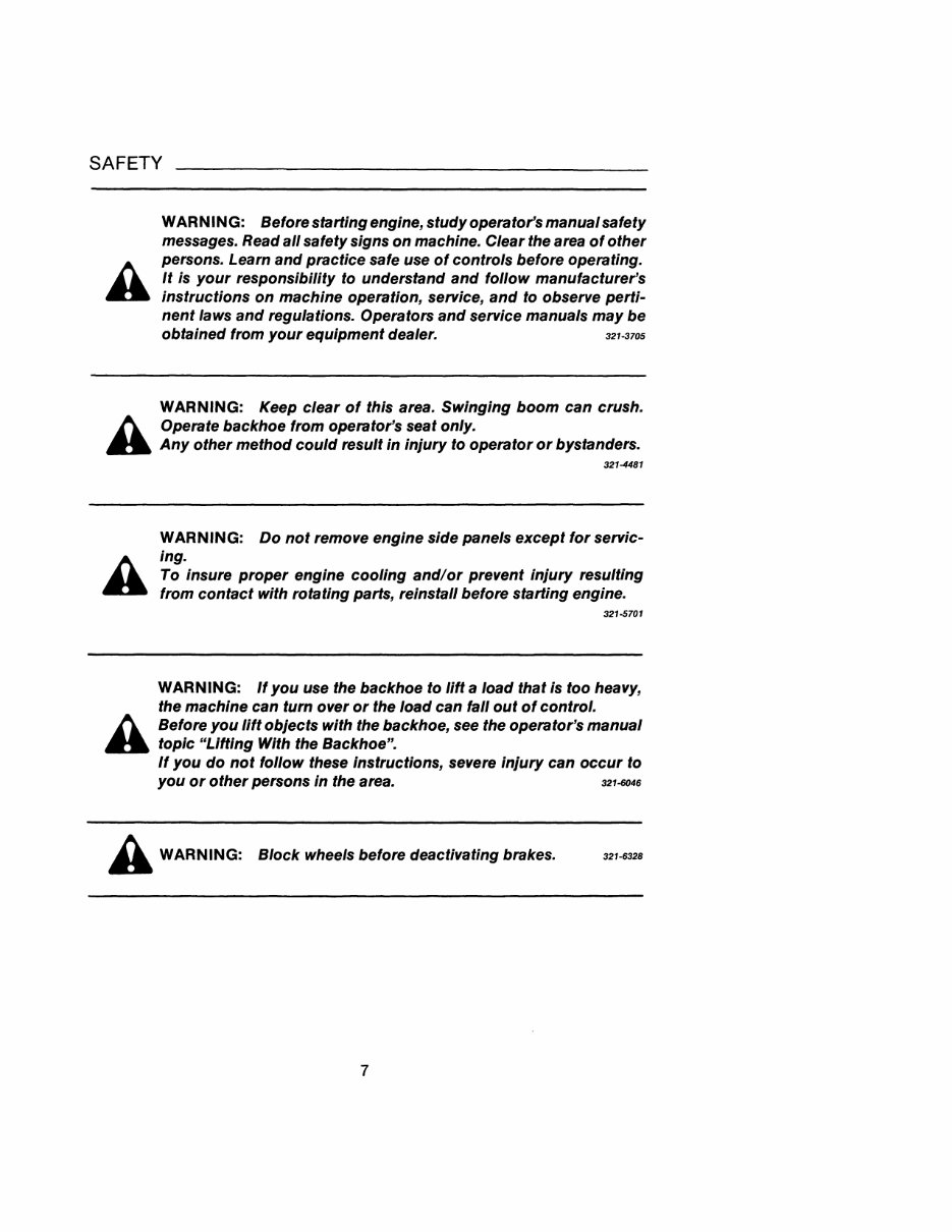 Case 680K Loader Backhoe Operators Owner Instruction Manual - IMPROVED - preview img 9